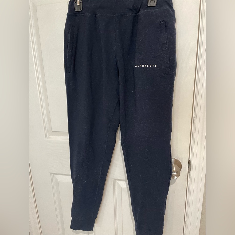Blue alphalete joggers